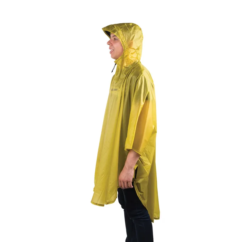 Sea To Summit Ultra-Sil Nano Poncho in Lime Green