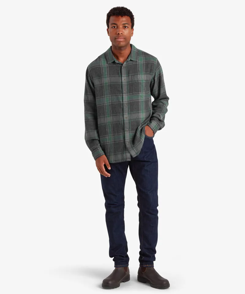 Sherpa Batsa Long Sleeve Shirt in Black