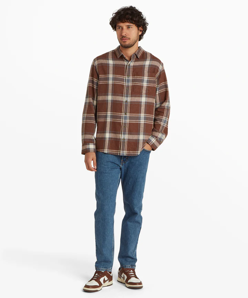 Sherpa Batsa Long Sleeve Shirt in Cappuccino