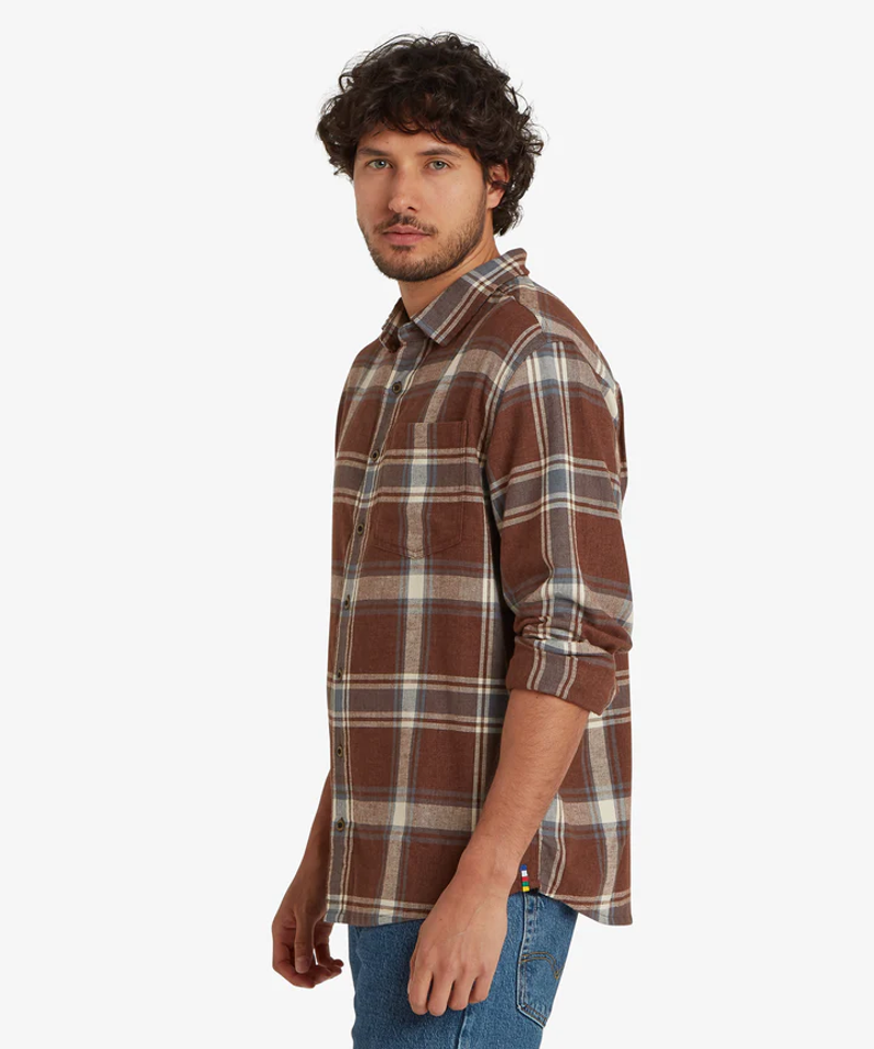 Sherpa Batsa Long Sleeve Shirt in Cappuccino-1