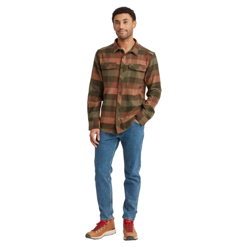 Sherpa Adventure Gear Choejor Shirt in Evergreen-1