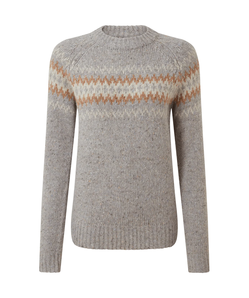 Sherpa Women's Dumji Crew Sweater in Alloy