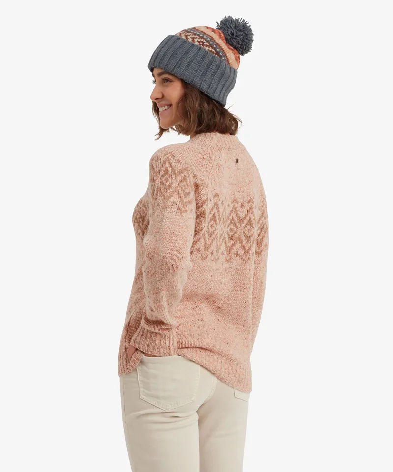 Sherpa Women's Dumji Crew Sweater in Blush-2