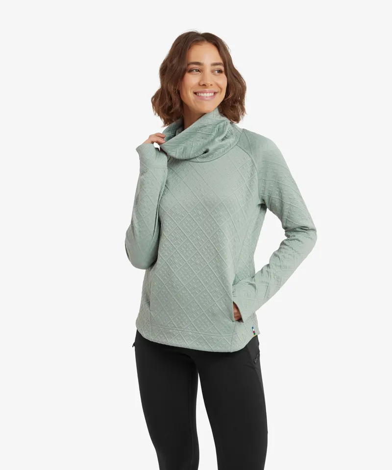 Sherpa Women's Nyano Pullover in Celery-1