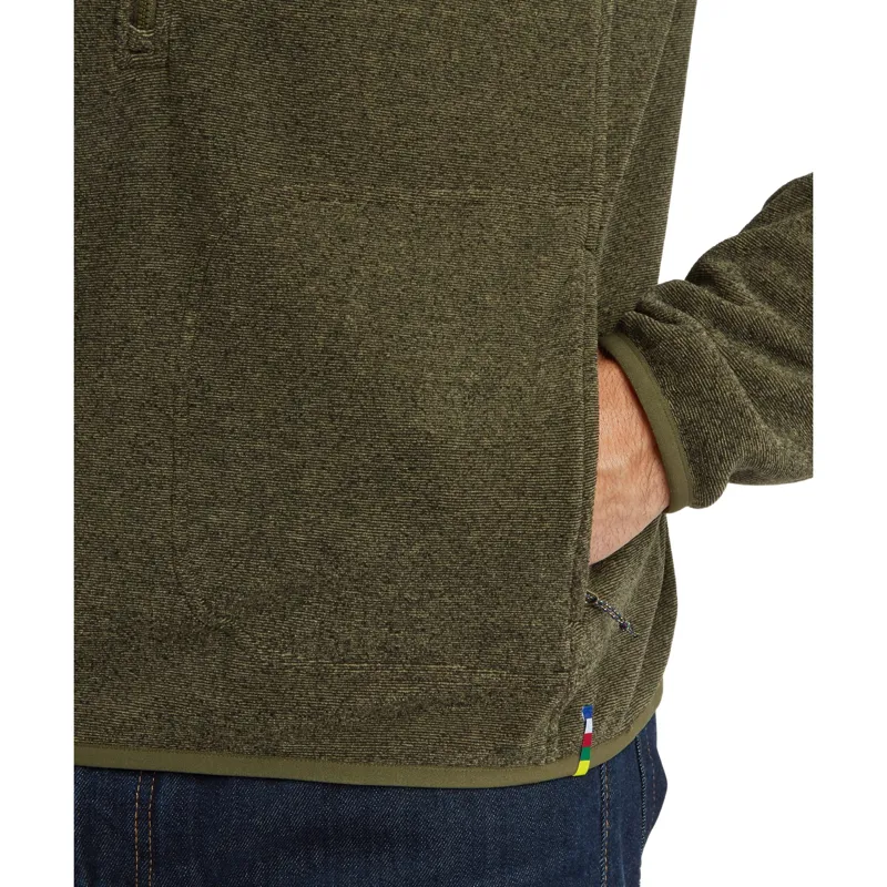 Sherpa Adventure Gear Rolpa Half Zip Fleece in Evergreen-4