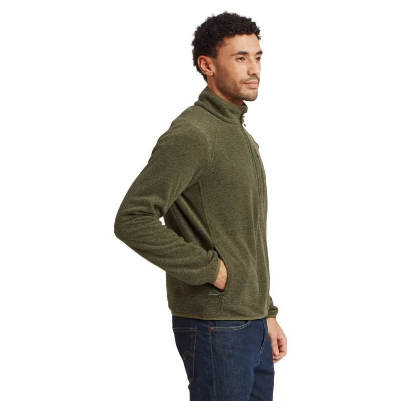 Sherpa Adventure Gear Rolpa Half Zip Fleece in Evergreen-1