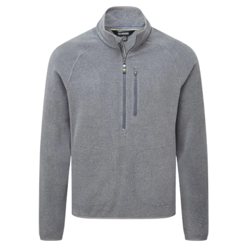 Sherpa Adventure Gear Rolpa Half Zip Fleece in Heather Grey-5