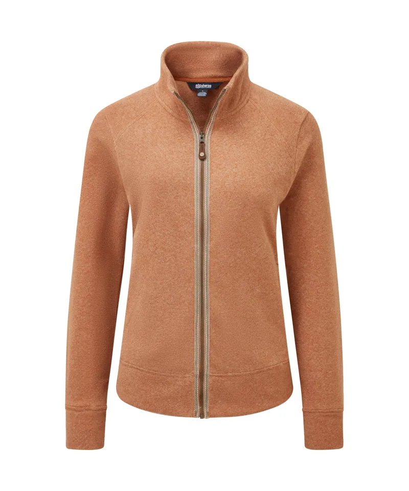 Sherpa Women's Rolpa Eco Fleece Jacket in Mocha