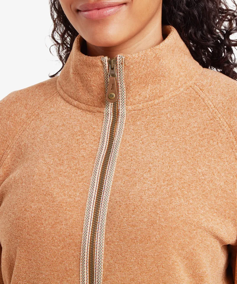 Sherpa Women's Rolpa Eco Fleece Jacket in Mocha-3
