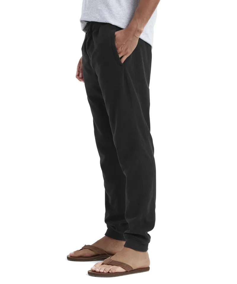 Sherpa Rolpa Eco Fleece Jogger in Black-3