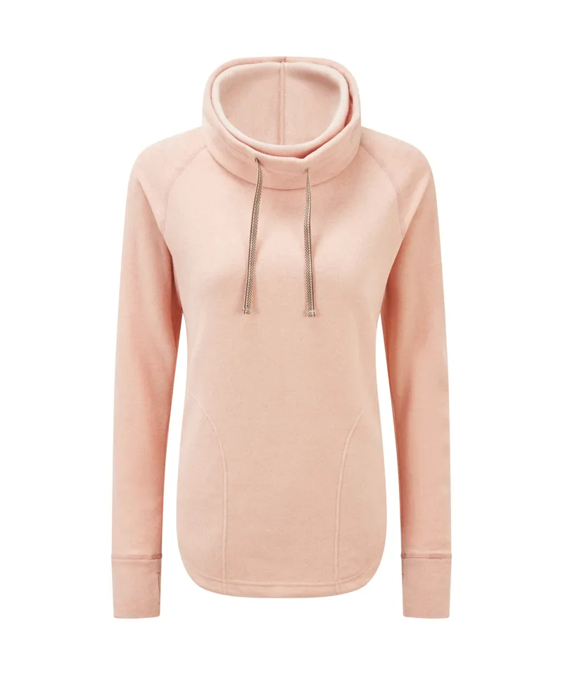 Sherpa Women's Rolpa Eco Fleece Pullover in Blush