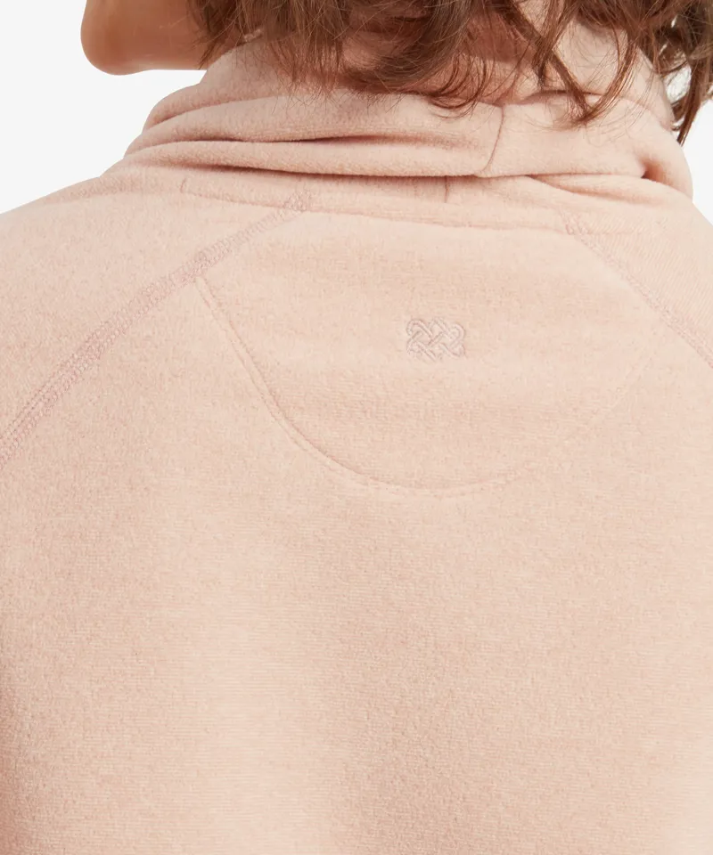 Sherpa Women's Rolpa Eco Fleece Pullover in Blush-6