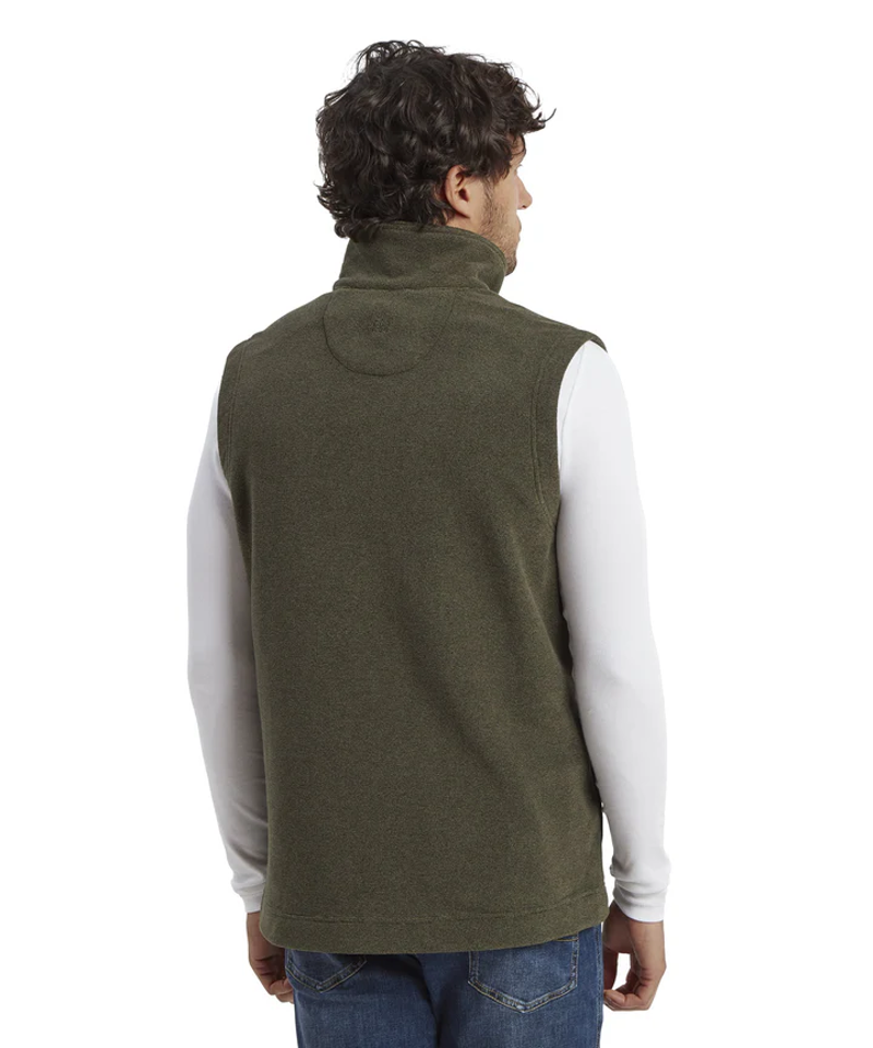 Sherpa Rolpa Eco Vest in Evergreen-2