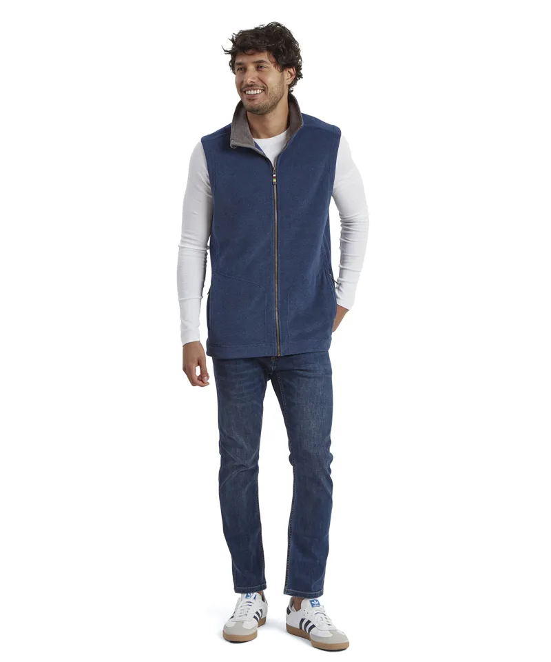 Sherpa Rolpa Eco Vest in Rathee Blue-1