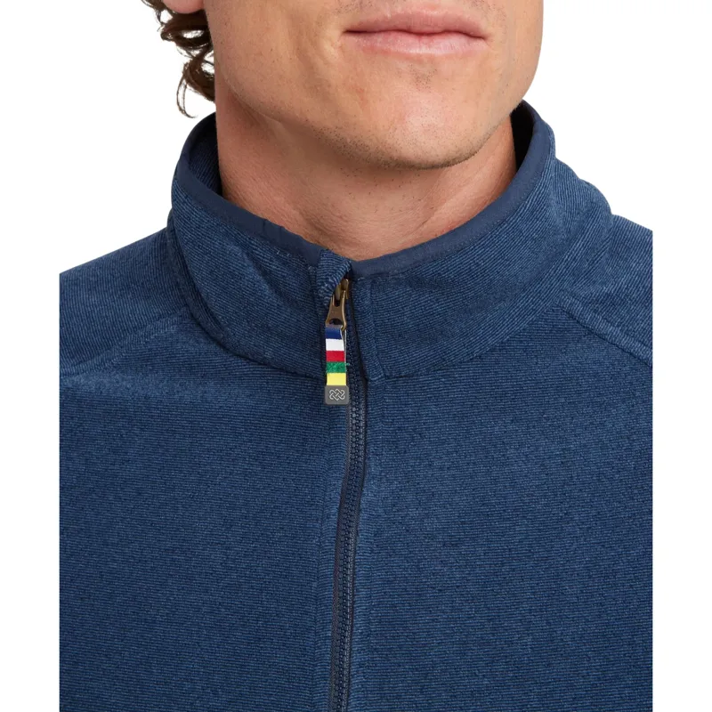 Sherpa Adventure Gear Rolpa Full Zip Fleece Jacket in Rathee Blue-4