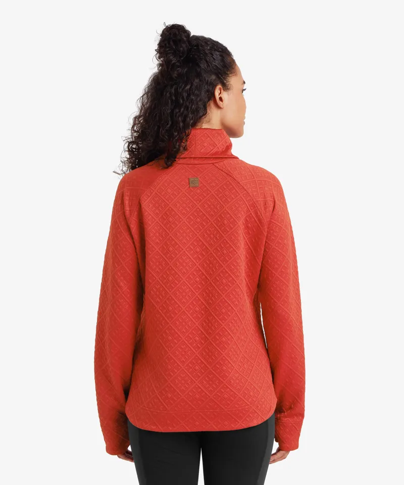 Sherpa Women's Nyano Pullover in Rust-4
