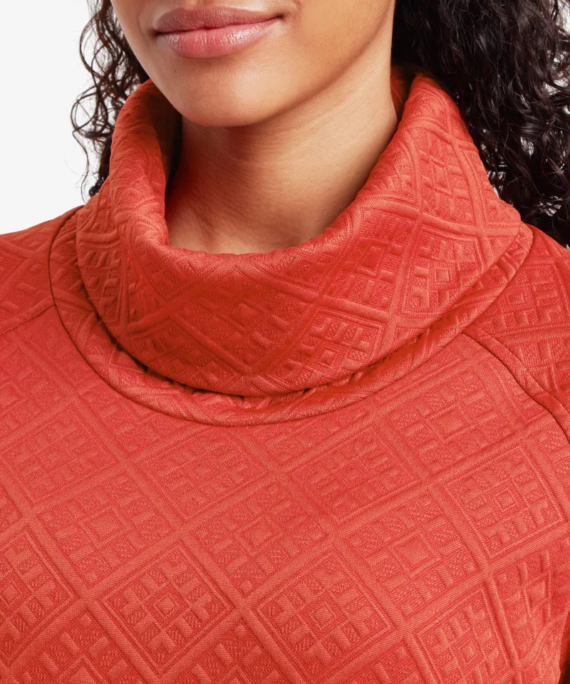 Sherpa Women's Nyano Pullover in Rust-5