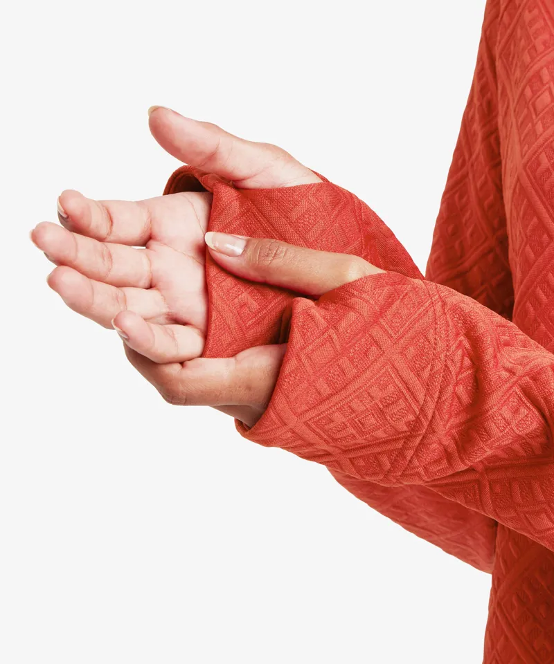 Sherpa Women's Nyano Pullover in Rust-6