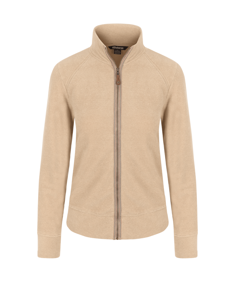 Sherpa Women's Rolpa Eco Fleece Jacket in Bardiya Sand