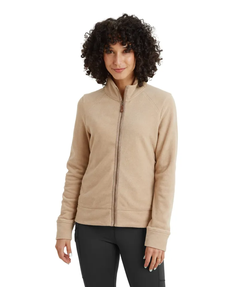 Sherpa Women's Rolpa Eco Fleece Jacket in Bardiya Sand-1
