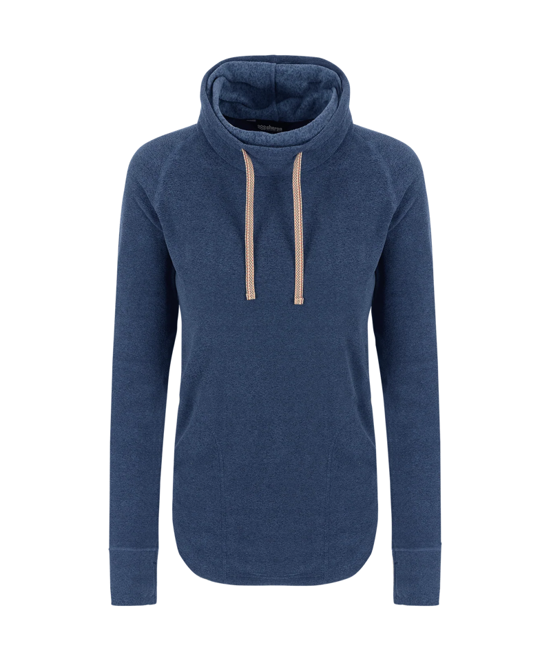 Sherpa Women's Rolpa Eco Pullover in Rathee Blue
