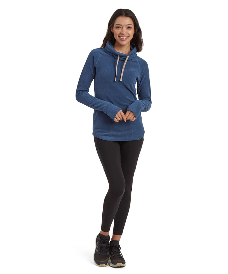 Sherpa Women's Rolpa Eco Pullover in Rathee Blue-1