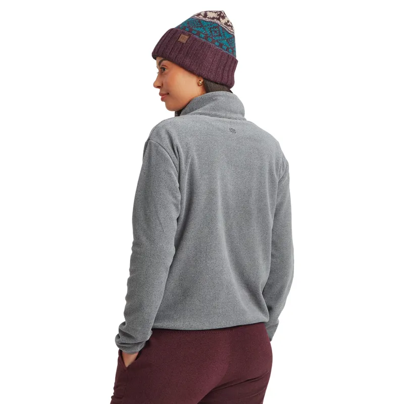 Sherpa Adventure Gear Women's Rolpa Full Zip Jacket in Heather Grey-2