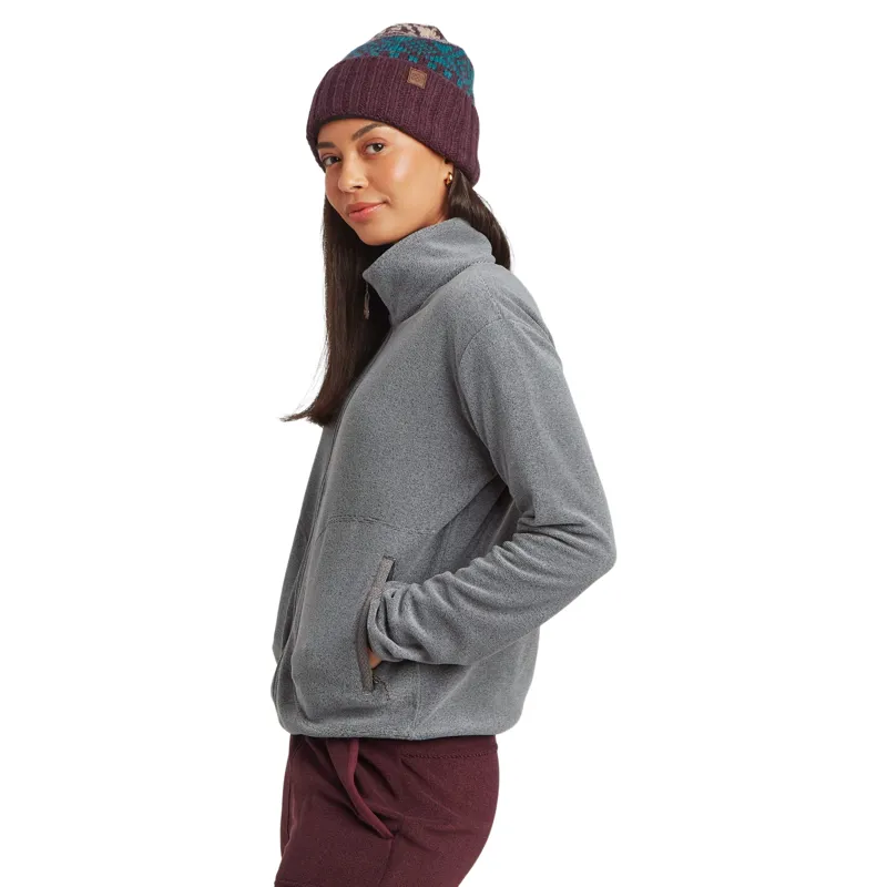 Sherpa Adventure Gear Women's Rolpa Full Zip Jacket in Heather Grey-1