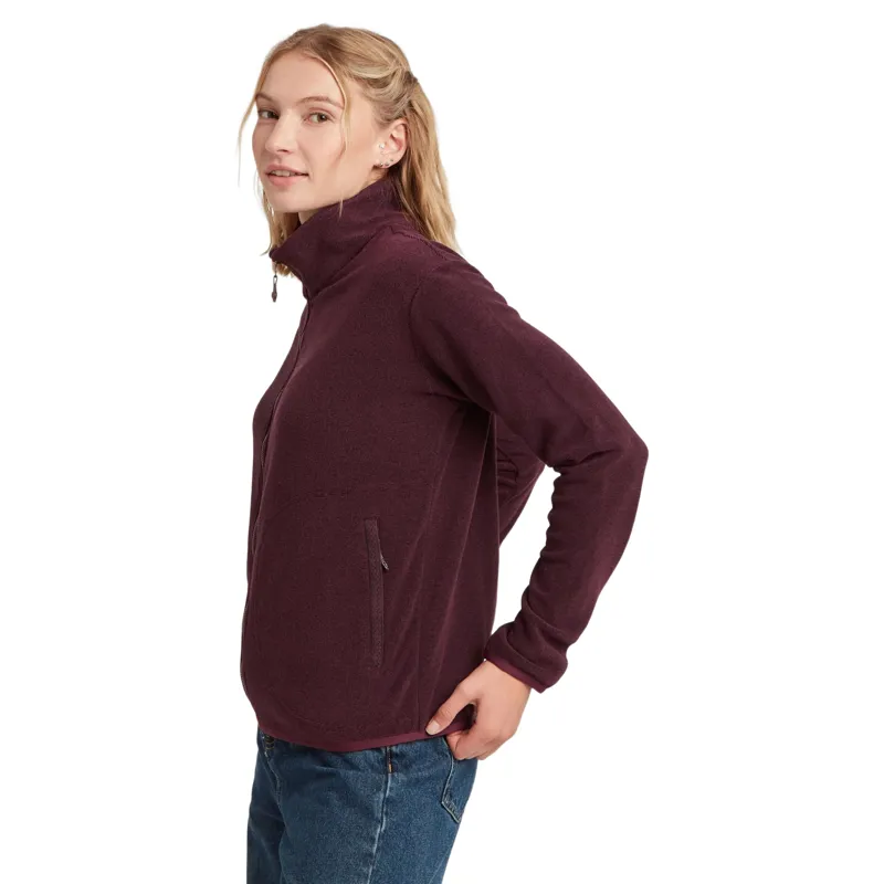 Sherpa Adventure Gear Women's Rolpa Full Zip Jacket in Merlot-1