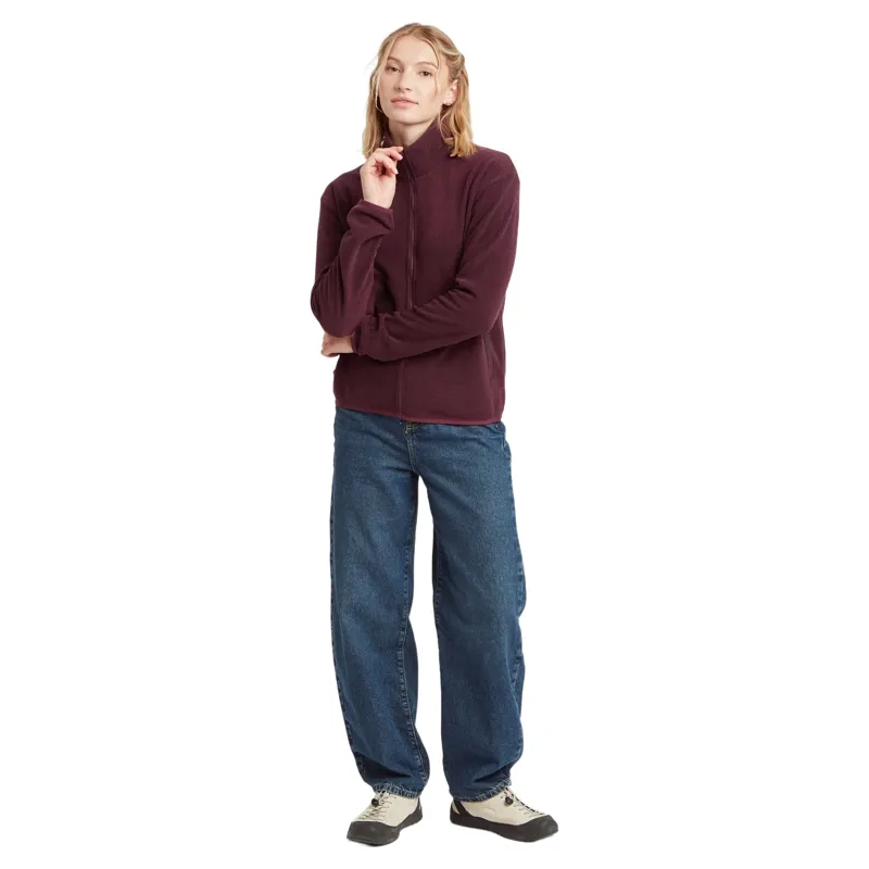 Sherpa Adventure Gear Women's Rolpa Full Zip Jacket in Merlot-3