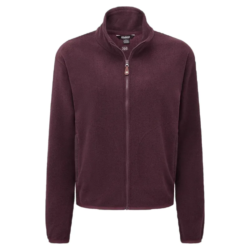Sherpa Adventure Gear Women's Rolpa Full Zip Jacket in Merlot-6