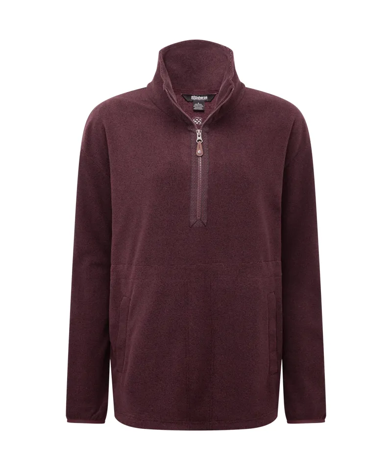 Sherpa Adventure Gear Women's Rolpa Pop-Over in Merlot-8