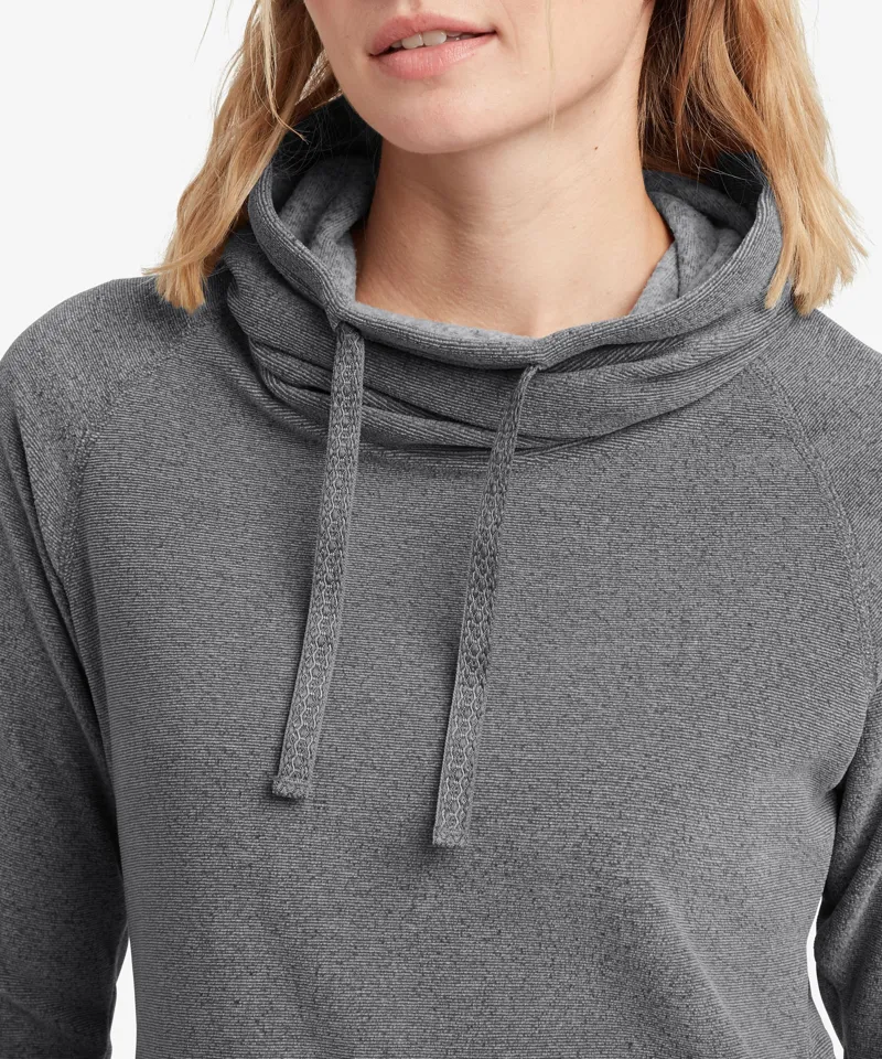 Sherpa Adventure Gear Women's Rolpa Pullover in Heather Grey-4