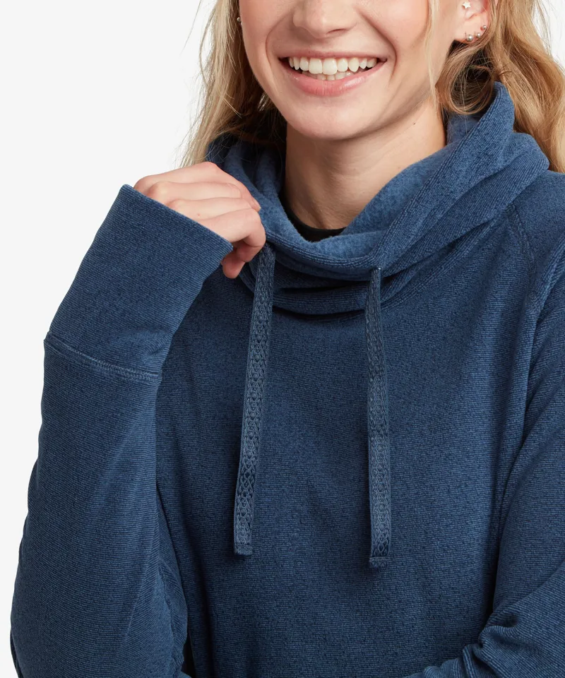 Sherpa Adventure Gear Women's Rolpa Pullover in Rathee Blue-4