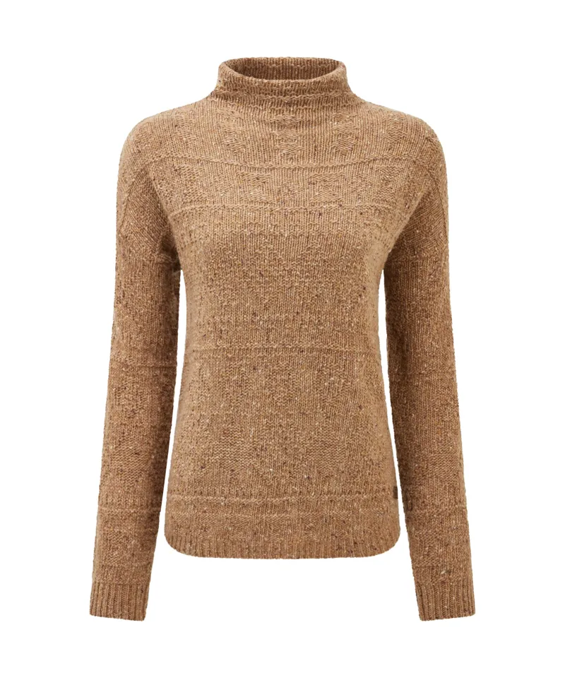 Sherpa Women's Yuden Pullover Sweater in Mocha