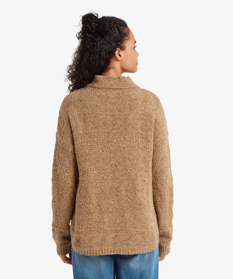 Sherpa Women's Yuden Pullover Sweater in Mocha-2