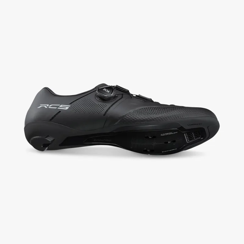 Shimano RC503 Road Shoe Wide in Black-2