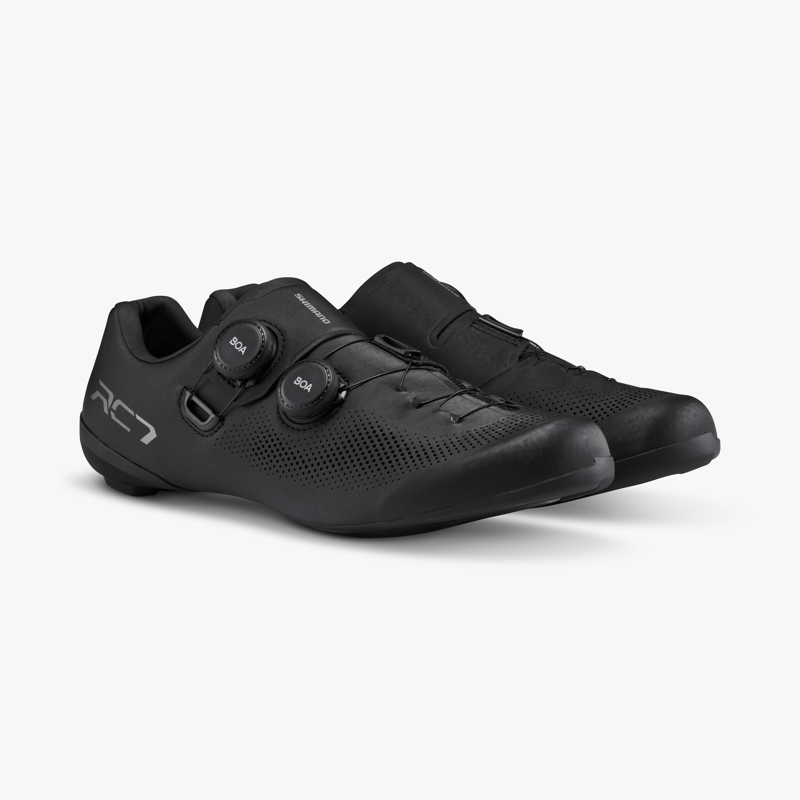 Shimano RC702 Road Shoe Wide in Black-1
