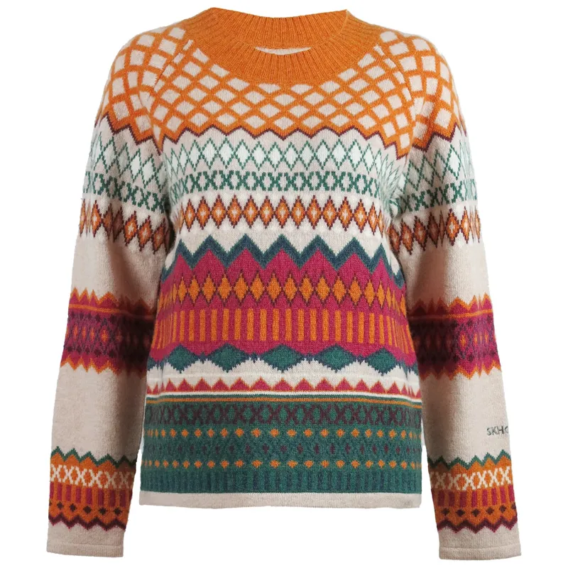 Skhoop Of Scandinavia Women's Ofelia Sweater in Colorful