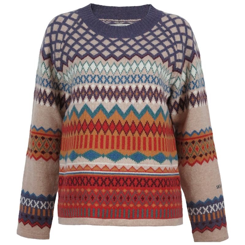 Skhoop Of Scandinavia Women's Ofelia Sweater in Graphite