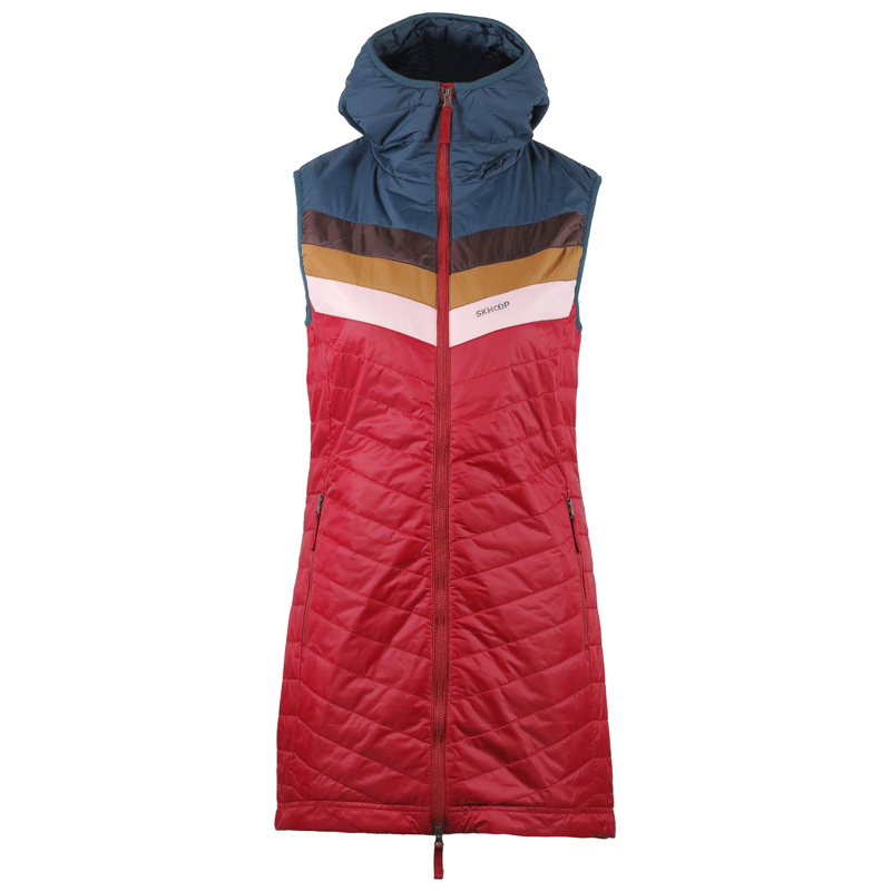 Skhoop Of Scandinavia Women's Paige Vest in Red Granite