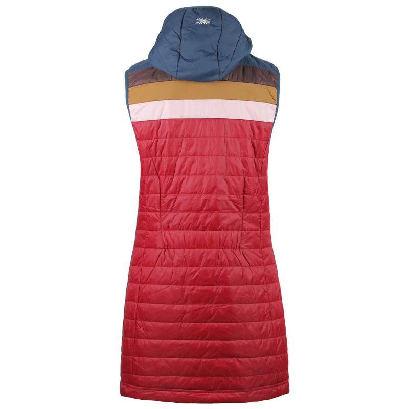 Skhoop Of Scandinavia Women's Paige Vest in Red Granite-1