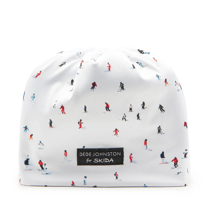 Skida Women's Alpine Fleece-Lined Hat in Dede Crowded Slopes