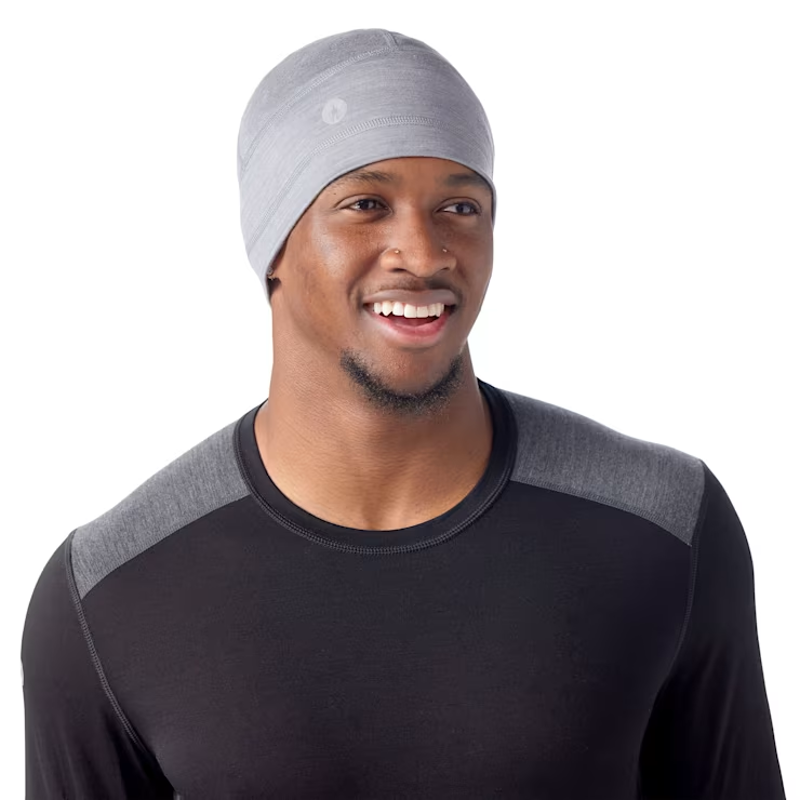 Smartwool Active Beanie in Light Gray Heather