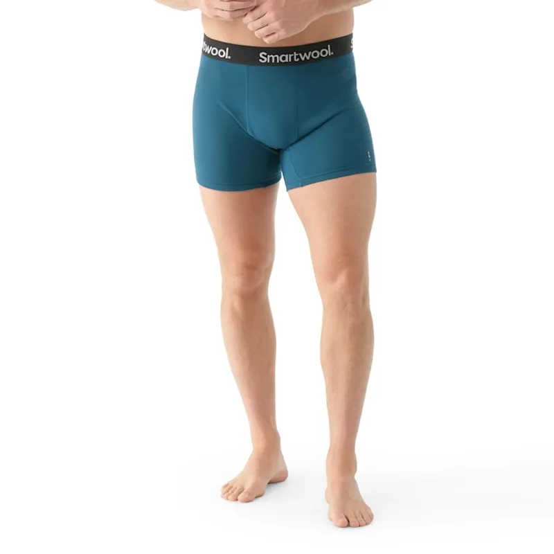 Smartwool Active Boxer Brief Boxed in Twilight Blue-1