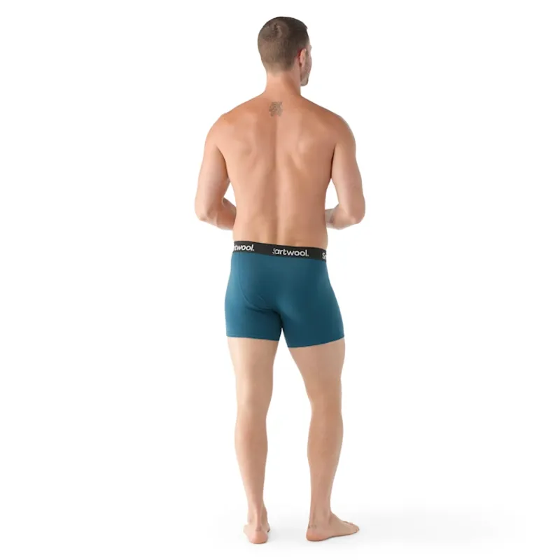 Smartwool Active Boxer Brief Boxed in Twilight Blue-2