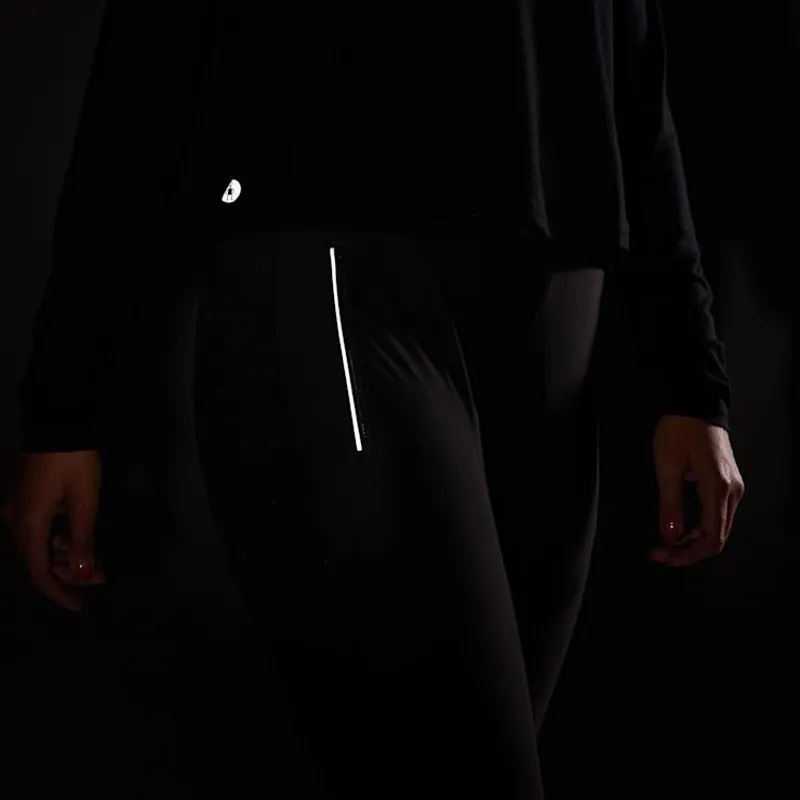 Smartwool Women's Active Fleece Wind Pant in Black-4