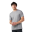 Smartwool Active Short Sleeve Shirt in Light Gray Heather