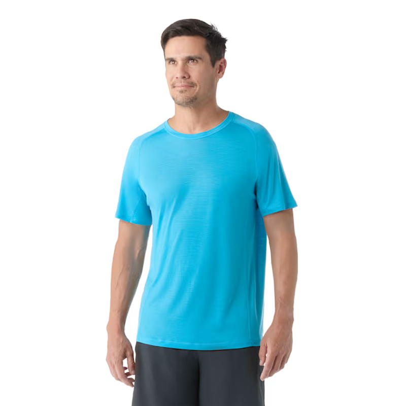 Smartwool Active Ultralite Short Sleeve in Pool Blue