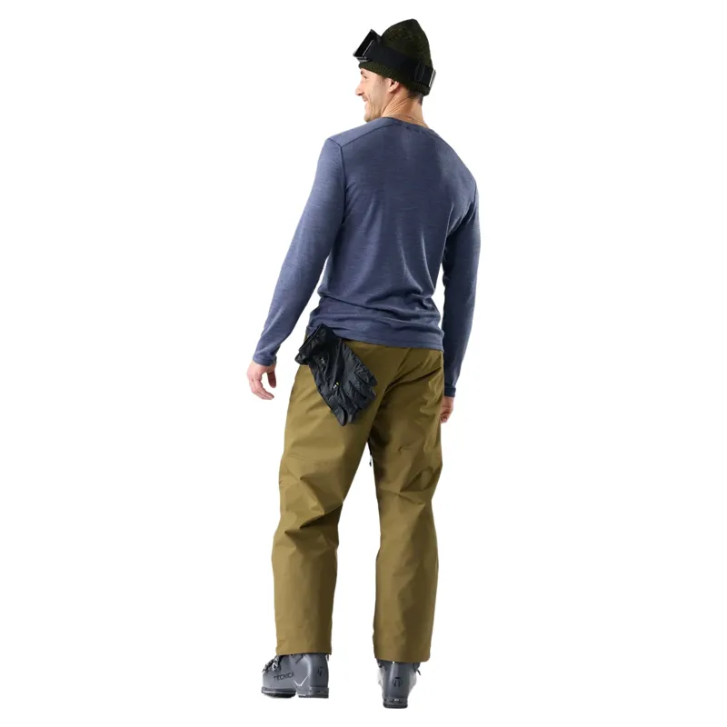Smartwool Classic Thermal Merino Base Layer Crew in Nightfall Blue-1